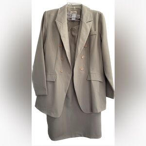 Double Breasted Two Piece Suit  Women’s Size 16